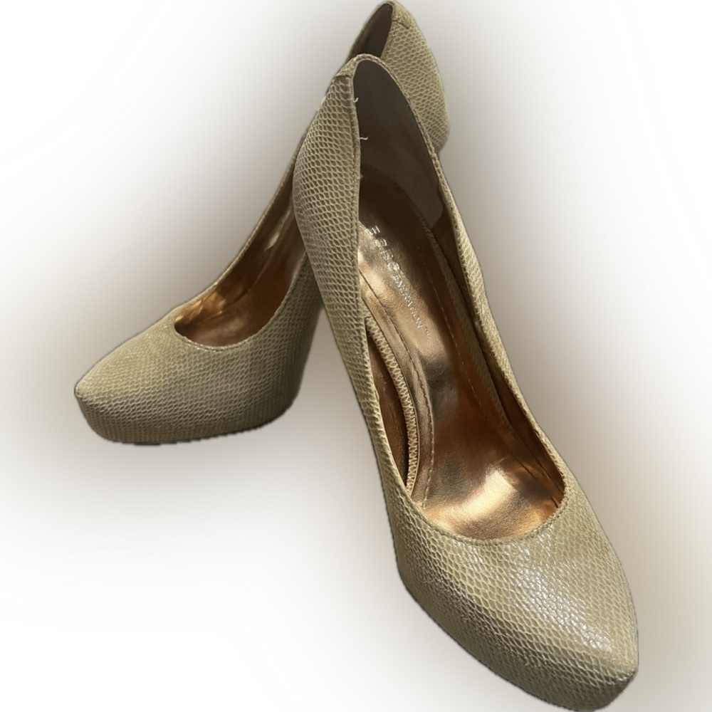 BCBGeneration BG-Parade Cashew Sandalwood Snake - size 8